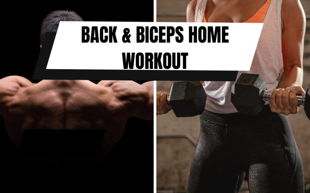 Back and Biceps Home Workout