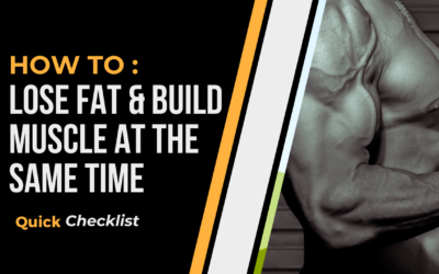How to Lose Fat and Build Muscle at the Same Time